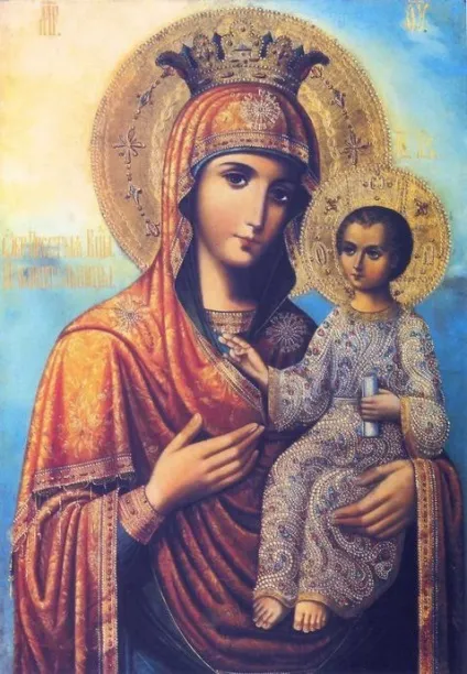 Молитва Божої Матері перед ея іконою, ( «ізбавітельніца») - the prayer book