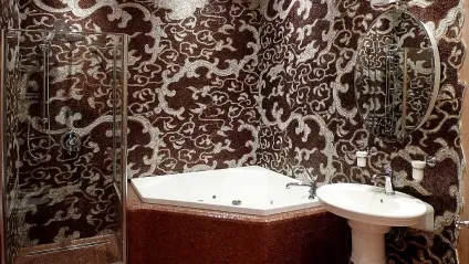 Мозаїчне панно підлогове для ванної кімнати, на кухню своїми руками, зі скла, художнє на (мозаїчне панно) Мозаїчне панно підлогове для ванної кімнати, на кухню своїми руками, зі скла, художнє на