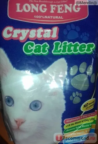 Наповнювач для котячого туалету long feng crystal cat litter силікагель - «силіконовий (наповнювач) Наповнювач для котячого туалету long feng crystal cat litter силікагель - «силіконовий
