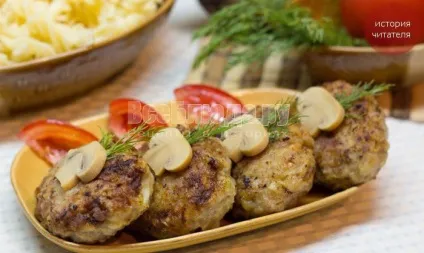 М'ясні котлети з капустою, картоплею - рецепт з покроковими фото, всі страви (картоплею) М'ясні котлети з капустою, картоплею - рецепт з покроковими фото, всі страви