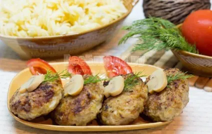 М'ясні котлети з капустою, картоплею - рецепт з покроковими фото, всі страви (капустою) М'ясні котлети з капустою, картоплею - рецепт з покроковими фото, всі страви