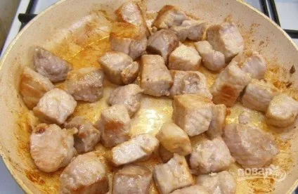М'ясо, тушковане в сметані - покроковий рецепт з фото на (покрокові рецепти) М'ясо, тушковане в сметані - покроковий рецепт з фото на