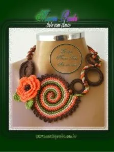 Незвичайні в'язані кольє і намиста гачком, nicehandmade - в'язання гачком для будинку (в'язані) Незвичайні в'язані кольє і намиста гачком, nicehandmade - в'язання гачком для будинку