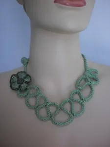 Незвичайні в'язані кольє і намиста гачком, nicehandmade - в'язання гачком для будинку (в'язані) Незвичайні в'язані кольє і намиста гачком, nicehandmade - в'язання гачком для будинку