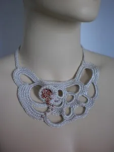 Незвичайні в'язані кольє і намиста гачком, nicehandmade - в'язання гачком для будинку (намиста) Незвичайні в'язані кольє і намиста гачком, nicehandmade - в'язання гачком для будинку