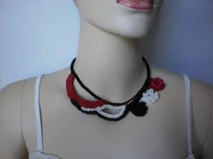 Незвичайні в'язані кольє і намиста гачком, nicehandmade - в'язання гачком для будинку (гачком) Незвичайні в'язані кольє і намиста гачком, nicehandmade - в'язання гачком для будинку