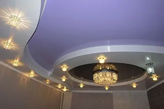 Натяжні стелі - новий стиль