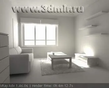 Налаштування рендеру vray на прикладі сцени інтер'єру (Image Sampler Type) Налаштування рендеру vray на прикладі сцени інтер'єру