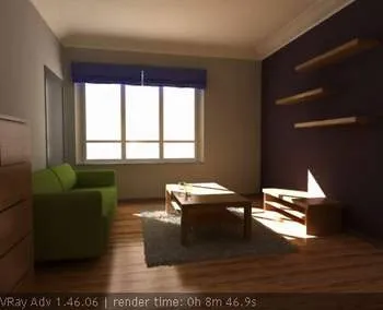 Налаштування рендеру vray на прикладі сцени інтер'єру (настройка) Налаштування рендеру vray на прикладі сцени інтер'єру