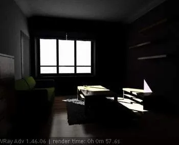 Налаштування рендеру vray на прикладі сцени інтер'єру (сцени) Налаштування рендеру vray на прикладі сцени інтер'єру