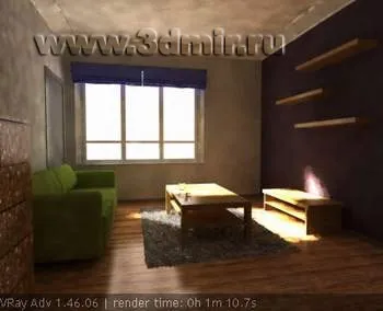 Налаштування рендеру vray на прикладі сцени інтер'єру (уроки по vray) Налаштування рендеру vray на прикладі сцени інтер'єру