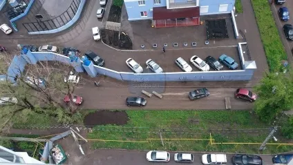 На вулиці центральної розгорнулися «бетоноблочние війни» (новини Самари) На вулиці центральної розгорнулися «бетоноблочние війни»