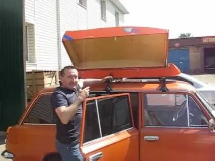 Наскільки рентабельно збирати бокс з фанери на дах авто своїми руками (захист заднього бампера) Наскільки рентабельно збирати бокс з фанери на дах авто своїми руками