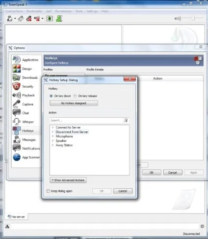 Налаштування teamspeak - еше Корлі (гантенг) Налаштування teamspeak - еше Корлі