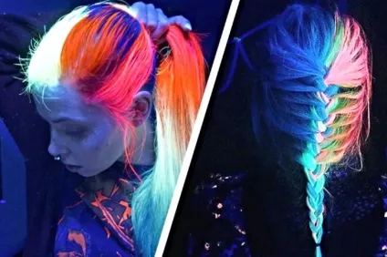 Неонові пігменти в крем-фарбі для волосся від manic panic (неонові пігменти для волосся) Неонові пігменти в крем-фарбі для волосся від manic panic