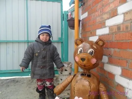 Номінація 1 виріб для прикраси двору і саду «ведмедик» (іграшки та упаковки) Номінація 1 виріб для прикраси двору і саду «ведмедик»