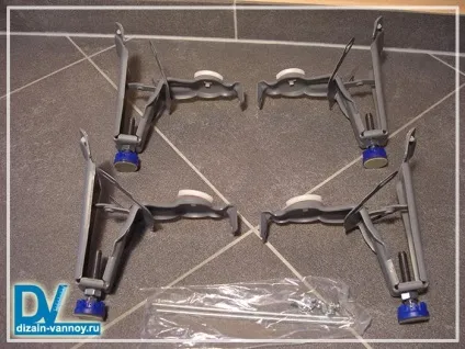 Ніжки для ванни - варіанти установки і види декоративних опор (варіанти) Ніжки для ванни - варіанти установки і види декоративних опор