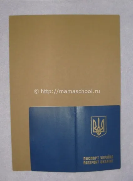 Обкладинка для паспорта в техніці скрапбукінг своїми руками - школа молодої мами (техніці) Обкладинка для паспорта в техніці скрапбукінг своїми руками - школа молодої мами