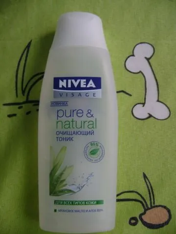 Що очищає тонік для обличчя для всіх типів шкіри pure - natural від nivea - відгуки, фото і ціна (мас-маркет) Що очищає тонік для обличчя для всіх типів шкіри pure - natural від nivea - відгуки, фото і ціна