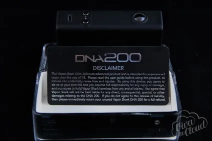 Огляд vaporshark dna 200, viva la cloud (viva) Огляд vaporshark dna 200, viva la cloud
