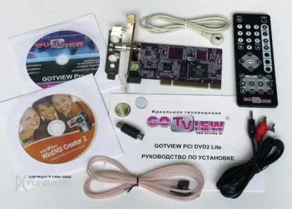 Огляд gotview pci dvd2 lite - тюнери pci-e, pci, isa - огляди заліза