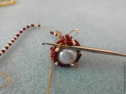 Обв'язуємо намистину бісером - ярмарок майстрів - ручна робота, handmade (бісер) Обв'язуємо намистину бісером - ярмарок майстрів - ручна робота, handmade