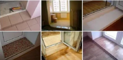 Оформлення виходу на балкон з кухні або кімнати (виходу) Оформлення виходу на балкон з кухні або кімнати