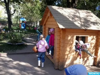 Оформлення ігрового майданчика в дитячому садку