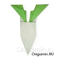 Орігамі овочі з паперу - все про орігамі (орігамі) Орігамі овочі з паперу - все про орігамі