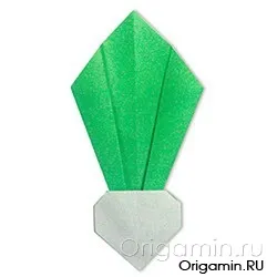 Орігамі овочі з паперу - все про орігамі (як зробити овоч з паперу) Орігамі овочі з паперу - все про орігамі