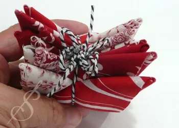 Орігамі з тканини - самі з руками (тканина однієї кольорової палітри) Орігамі з тканини - самі з руками