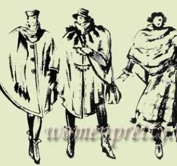 Пальто пончо своїми руками, шиємо самі, контент