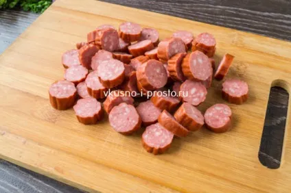 Мисливські ковбаски до картоплею в горщиках (мисливські) Мисливські ковбаски до картоплею в горщиках