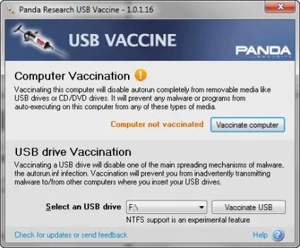 Panda usb vaccine 1