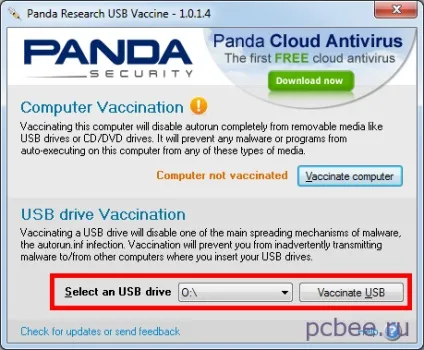 Panda usb vaccine