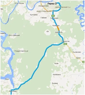 Перм - сіль-Ілецк (маршрут, відстань, дорога на автомобілі, на поїзді, автобусі) (маршрут) Перм - сіль-Ілецк (маршрут, відстань, дорога на автомобілі, на поїзді, автобусі)