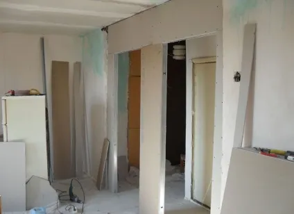 Перегородка з гіпсокартону з дверима як зробити і побудувати фото, міжкімнатні дверні своїми (дверима) Перегородка з гіпсокартону з дверима як зробити і побудувати фото, міжкімнатні дверні своїми