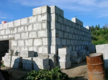 Пінополістиролбетон блоки особливості, розміри, фото