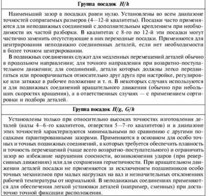 Перехідні посадки, характеристика і приклади застосування посадок - метрологія, стандартизація та (підручники) Перехідні посадки, характеристика і приклади застосування посадок - метрологія, стандартизація та