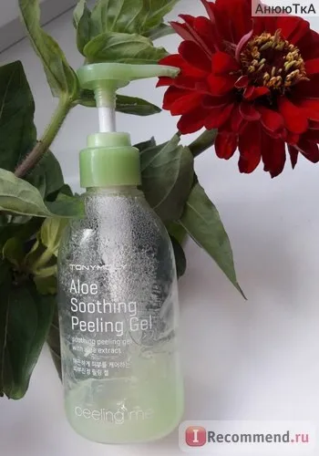 Пілінг для обличчя tony moly peeling me aloe soothing gel - «м'яке очищення шкіри від - tony moly (aloe) Пілінг для обличчя tony moly peeling me aloe soothing gel - «м'яке очищення шкіри від - tony moly