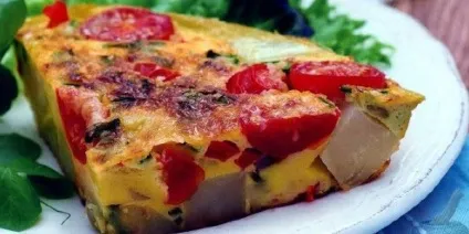 Пишний омлет в духовці класичний рецепт з фото крок за кроком (духовці) Пишний омлет в духовці класичний рецепт з фото крок за кроком