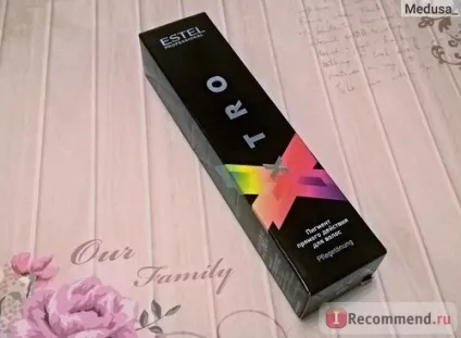 Пігмент прямої дії estel xtro - «соковитий неоновий фіолетовий колір (дії) Пігмент прямої дії estel xtro - «соковитий неоновий фіолетовий колір