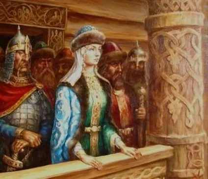 Перша жінка російської церкви княгиня ольга (безжально помстилася древлянам) Перша жінка російської церкви княгиня ольга