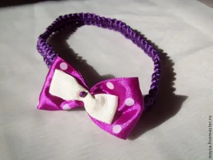 Плетемо і прикрашаємо ободок-гумку - ярмарок майстрів - ручна робота, handmade (намистини) Плетемо і прикрашаємо ободок-гумку - ярмарок майстрів - ручна робота, handmade