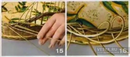 Піднос плетений з ротанга своїми руками