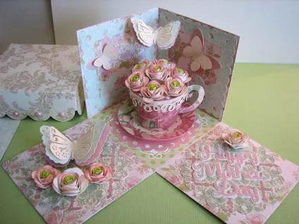 Pop up листівку коробку як зробити своїми руками (листівка-коробка) Pop up листівку коробку як зробити своїми руками