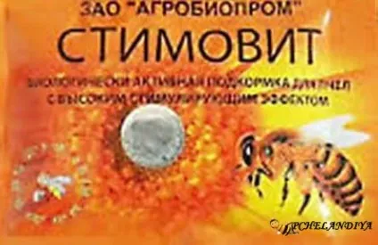 Препарат для бджіл Стимовіт інструкція, діюча речовина, спосіб застосування, відгуки, склад,