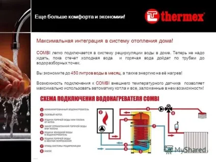 Презентація на тему комбіновані водонагрівачі thermex combi (комбіновані) Презентація на тему комбіновані водонагрівачі thermex combi