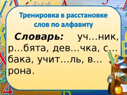 Презентація - що таке алфавіт - початкові класи, презентації (алфавіт стався слов'янського) Презентація - що таке алфавіт - початкові класи, презентації