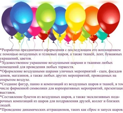 Привітання з повітряними кульками